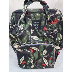 LEQUEEN Mommy Baby Diaper Bag Backpack Waterproof Large Travel Backpack